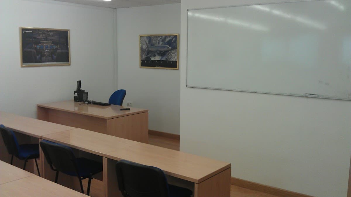 Instalaciones del Centro de Estudios Aeronáuticos CEAE en Tarragona